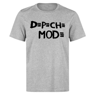 Camiseta Depeche Mode gris Camiseta Depeche Mode gris
