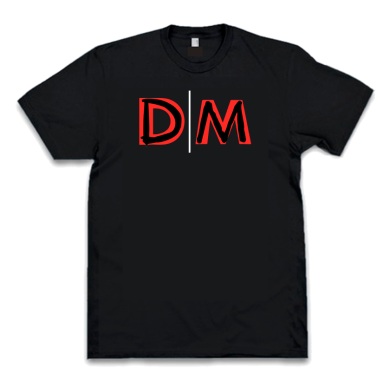Camiseta Depeche Mode DM Camiseta Depeche Mode DM