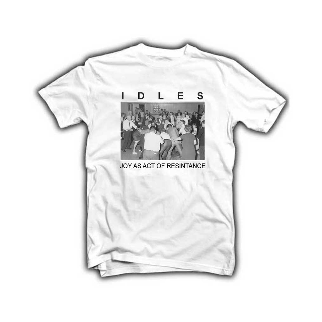 Camiseta Idles Blanca Joy