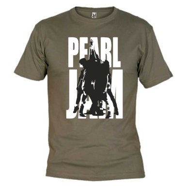 Camiseta Kaki Pearl Jam Ten