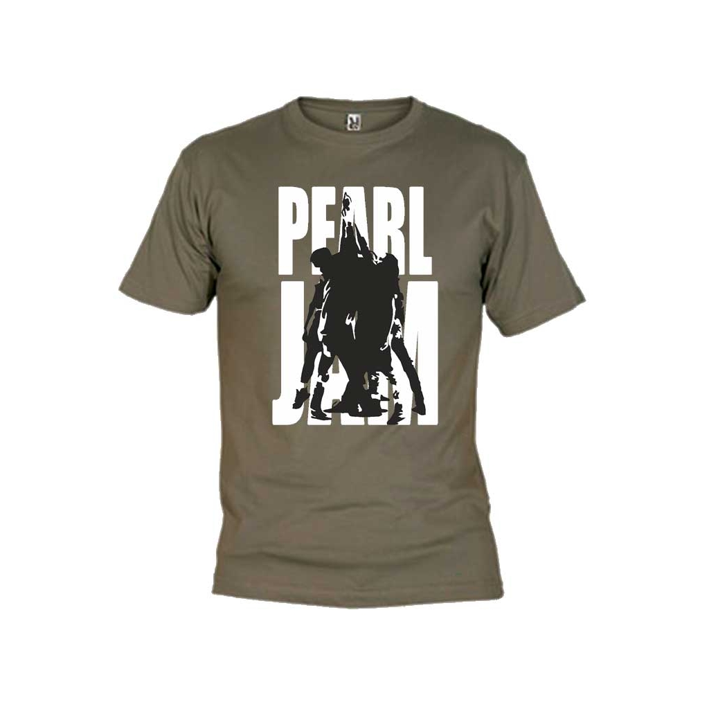 Camiseta Kaki Pearl Jam Ten