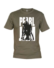 Camiseta Kaki Pearl Jam Ten