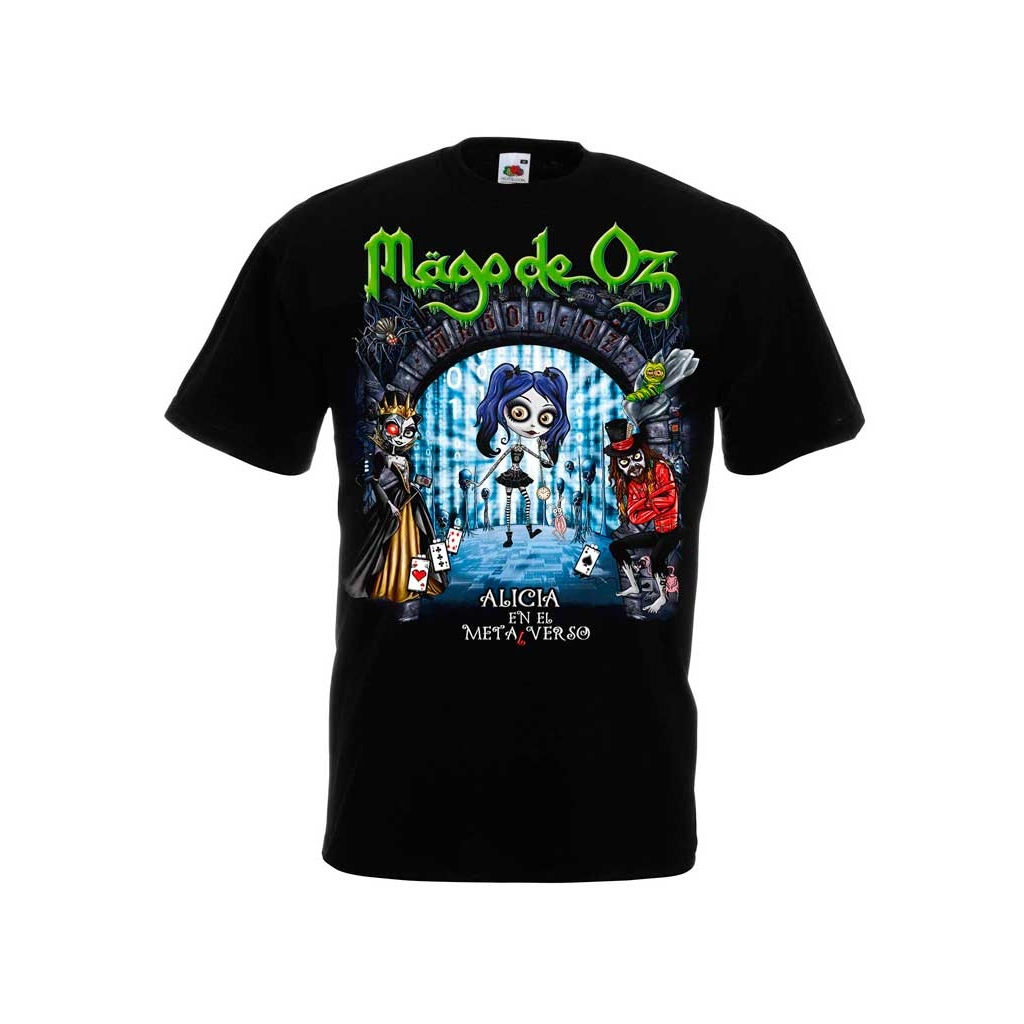 Camiseta Mago de Oz Alicia metalverso