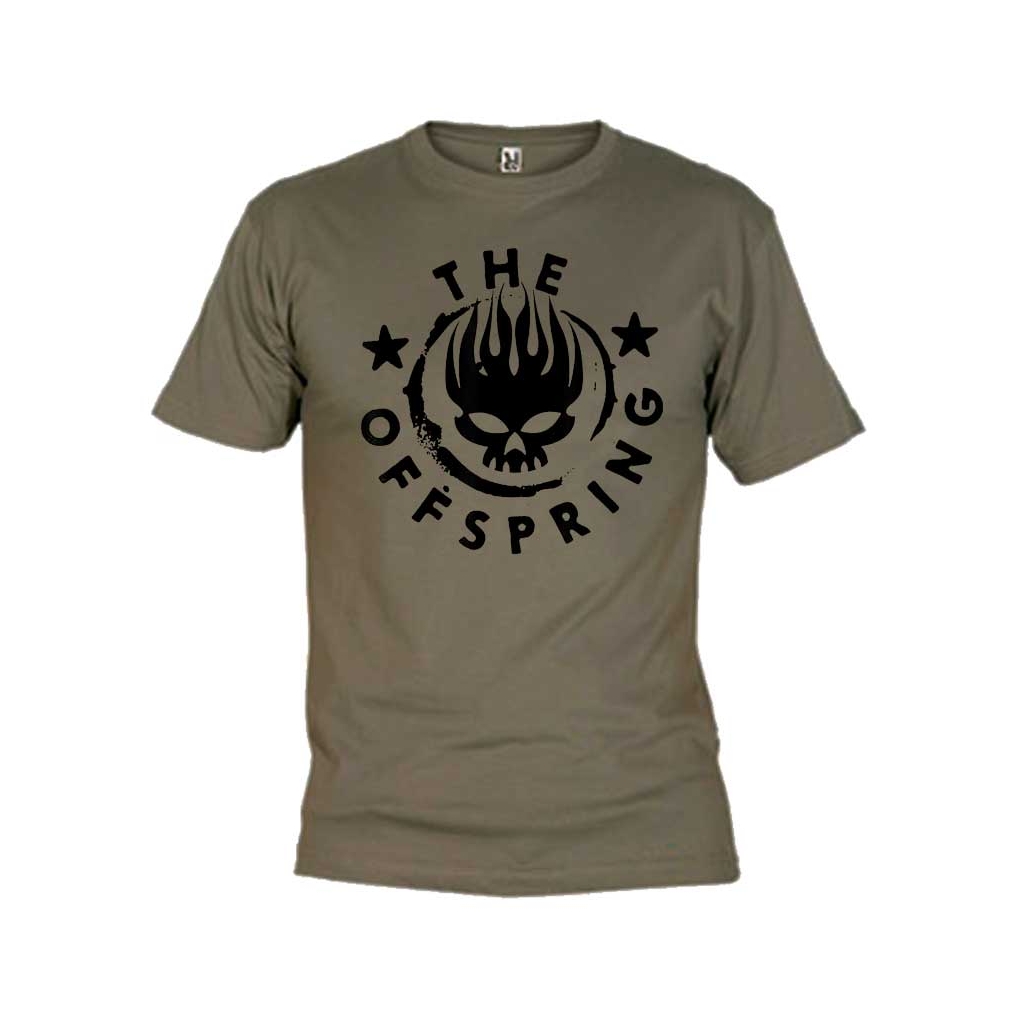 Camiseta The offspring kaki