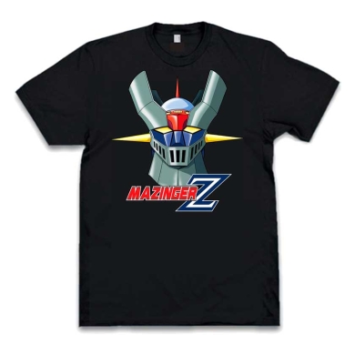 Camiseta negra Mazinger Z