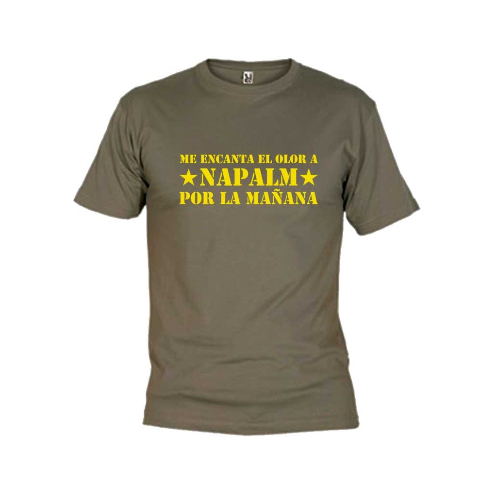 Camiseta Me encanta el olor Napalm