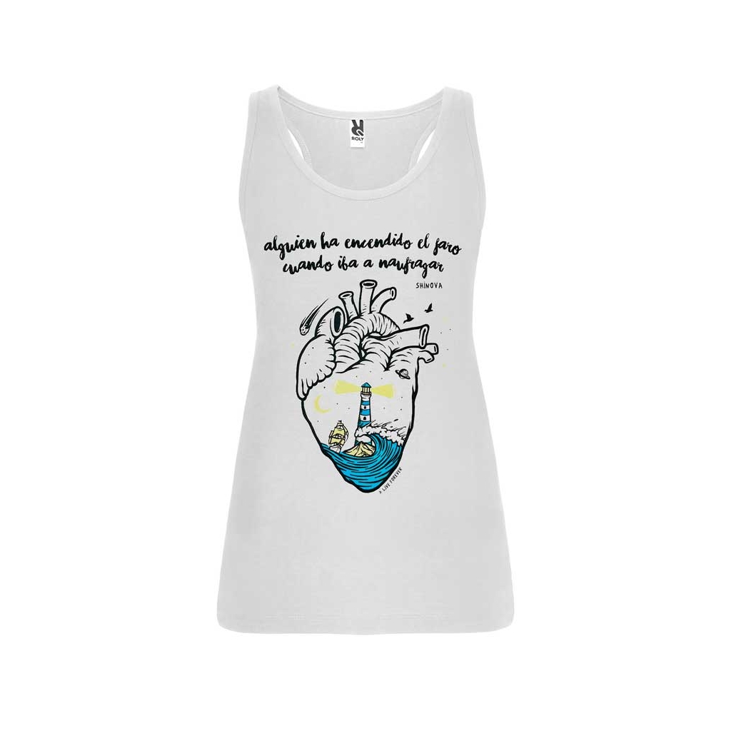 Camiseta tirantes Shinova Que casualidad