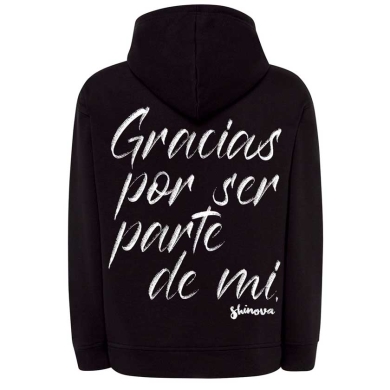 Sudadera negra Shinova te debo una canción