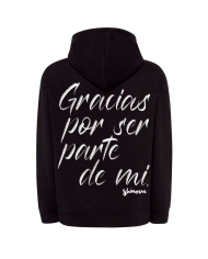 Sudadera negra Shinova te debo una canción Sudadera negra Shinova te debo una canción