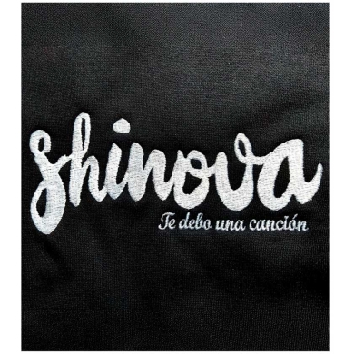 Sudadera negra Shinova te debo una canción