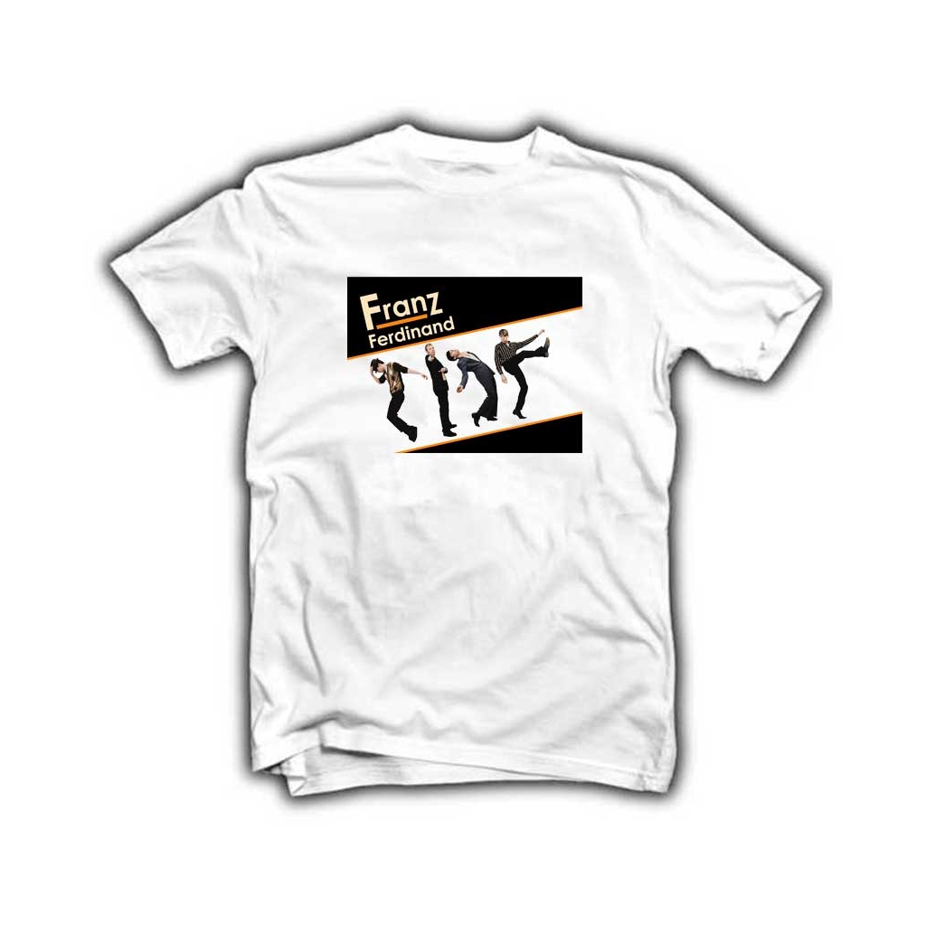 Camiseta Franz Ferdinand blanca
