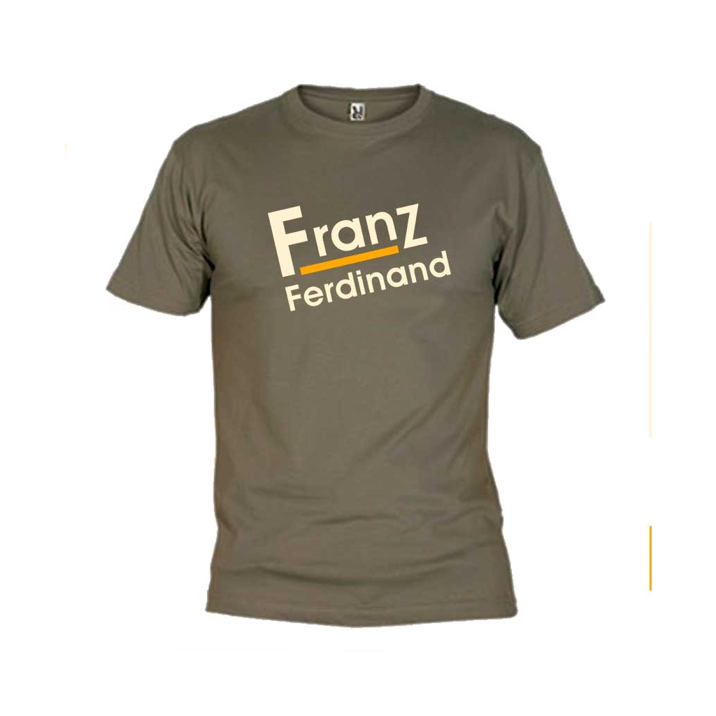 Camiseta kaki Franz Ferdinand