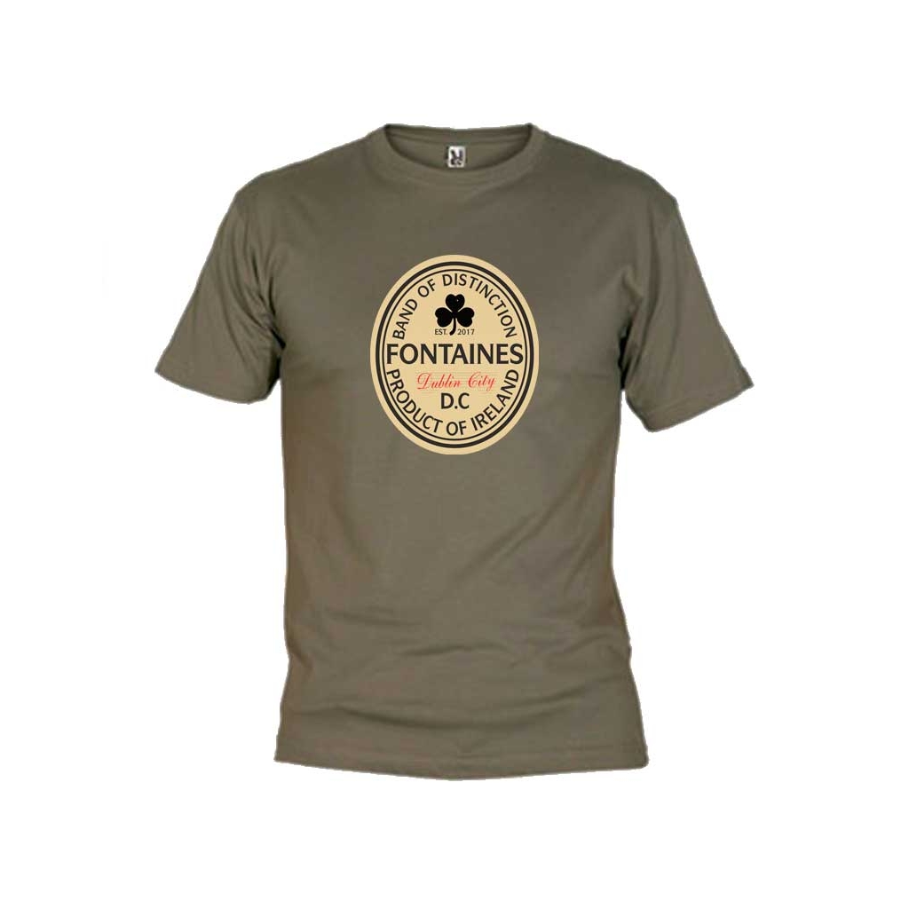 Camiseta Fontaines D.C. label