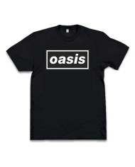 Camiseta negra mujer Oasis