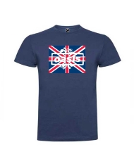 Camiseta azul Oasis Union Jack