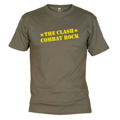 Camiseta The Clash Combat rock