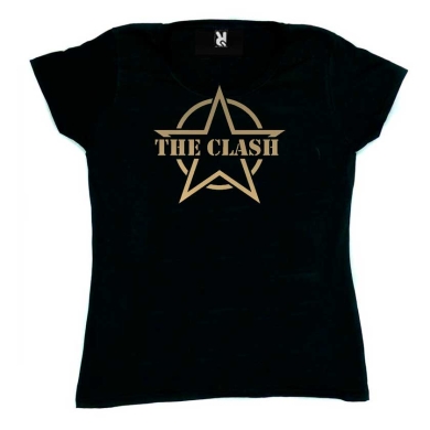 Camiseta mujer The Clash Estrella