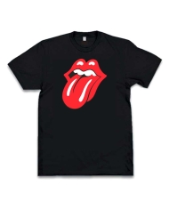 Camiseta Rolling Stones negra
