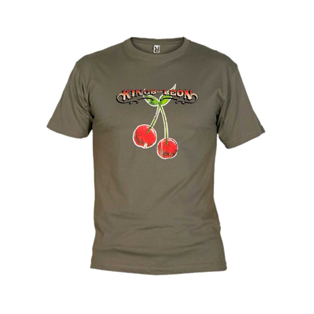 Camiseta Kings of leon Kaki cerezas