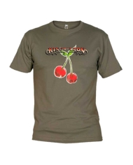 Camiseta Kings of leon Kaki cerezas Camiseta Kings of leon Kaki cerezas