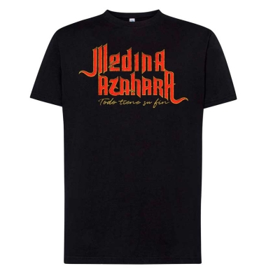 Camiseta negra Medina Azahara Todo tiene su fin