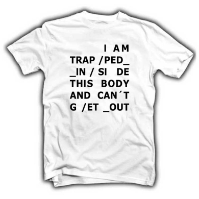Camiseta Radiohead trapped