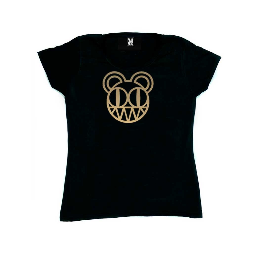 Camiseta Mujer Radiohead dorado