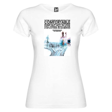 Camiseta Mujer Radiohead confortable