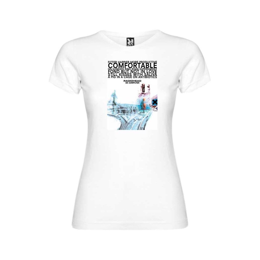 Camiseta Mujer Radiohead confortable