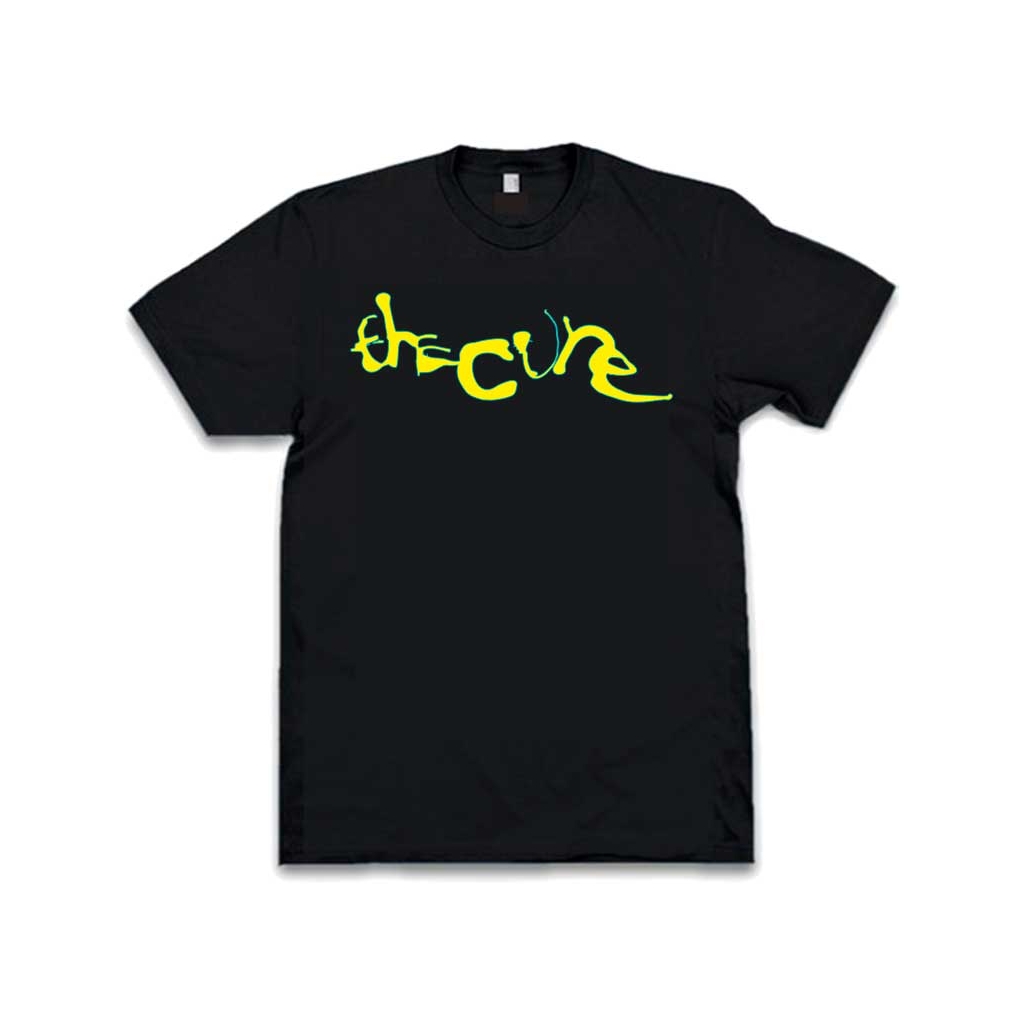 Camiseta The Cure logo amarillo