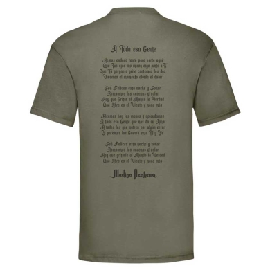 Camiseta kaki Medina Azahara  a toda esa gente