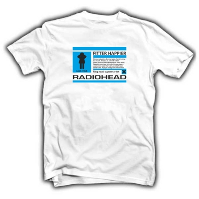 Camiseta Radiohead fitter