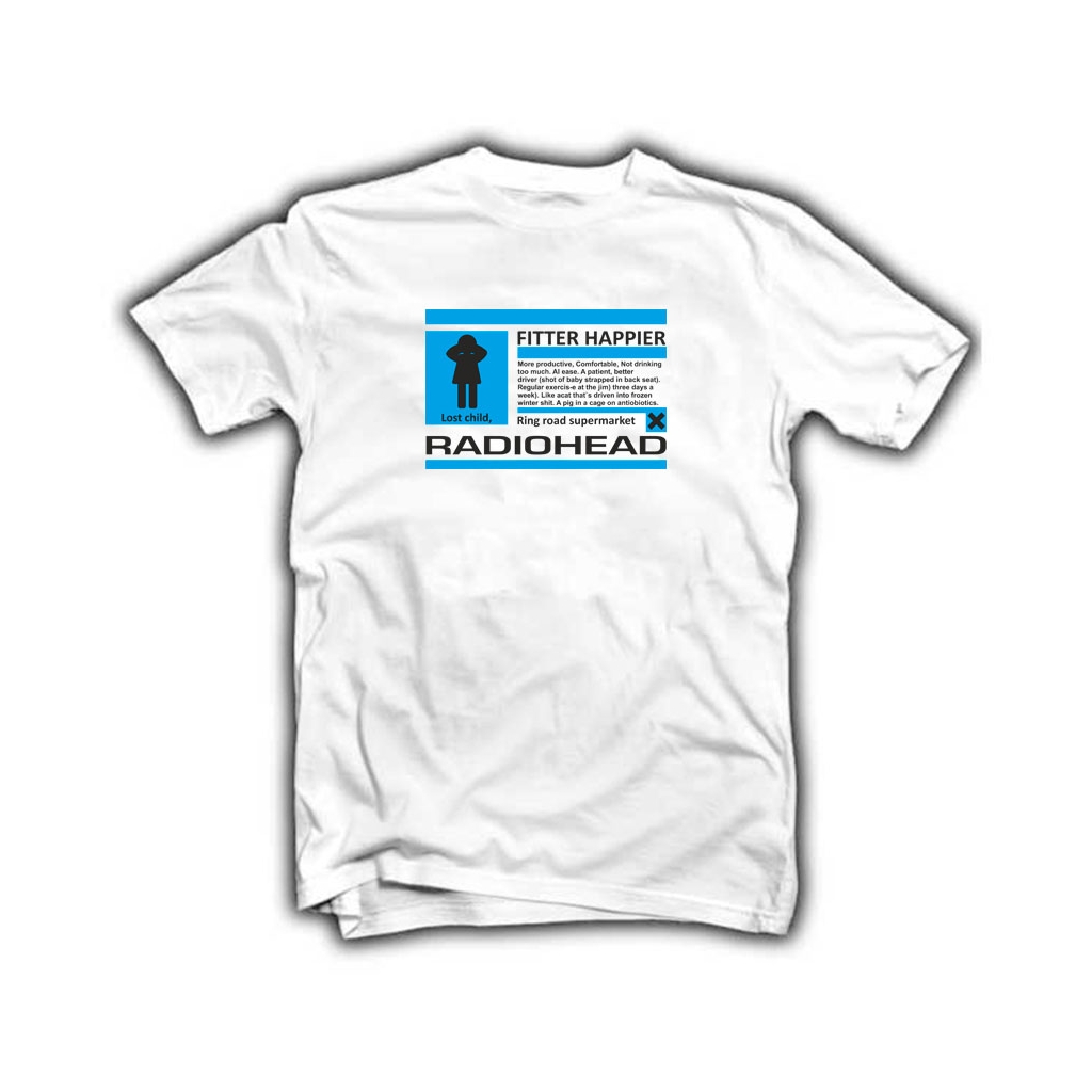 Camiseta Radiohead fitter