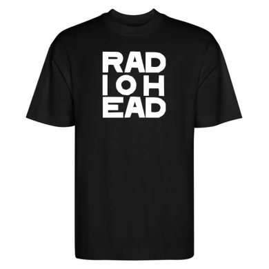 Camiseta Radiohead oversize