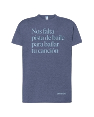 Camiseta navy Lori Meyers nos falta pista de baile