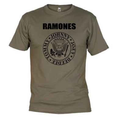 Camiseta Ramones Kaki
