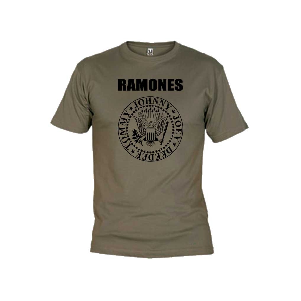 Camiseta Ramones Kaki