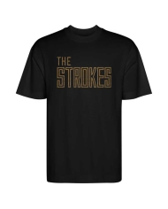 Camiseta negra The strokes luces