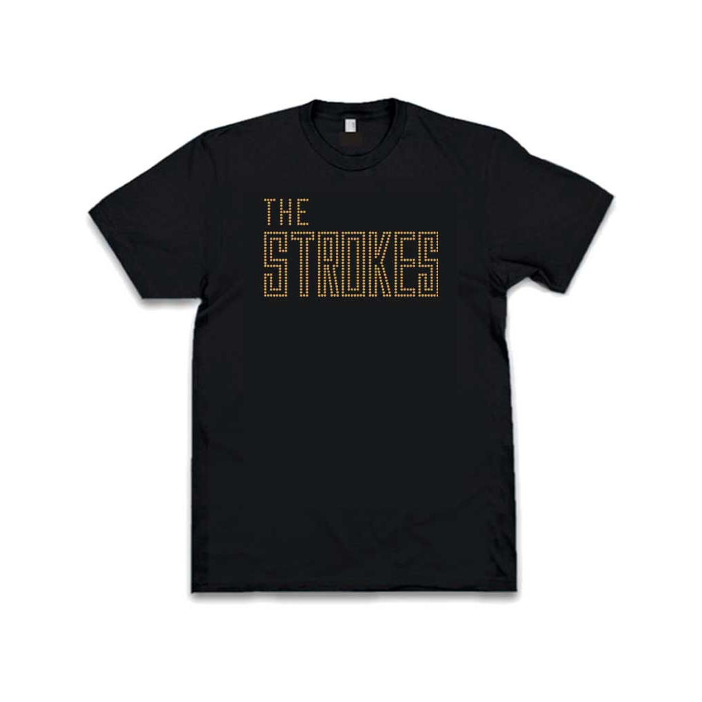 Camiseta negra The strokes luces