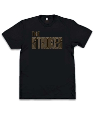 Camiseta negra The strokes luces