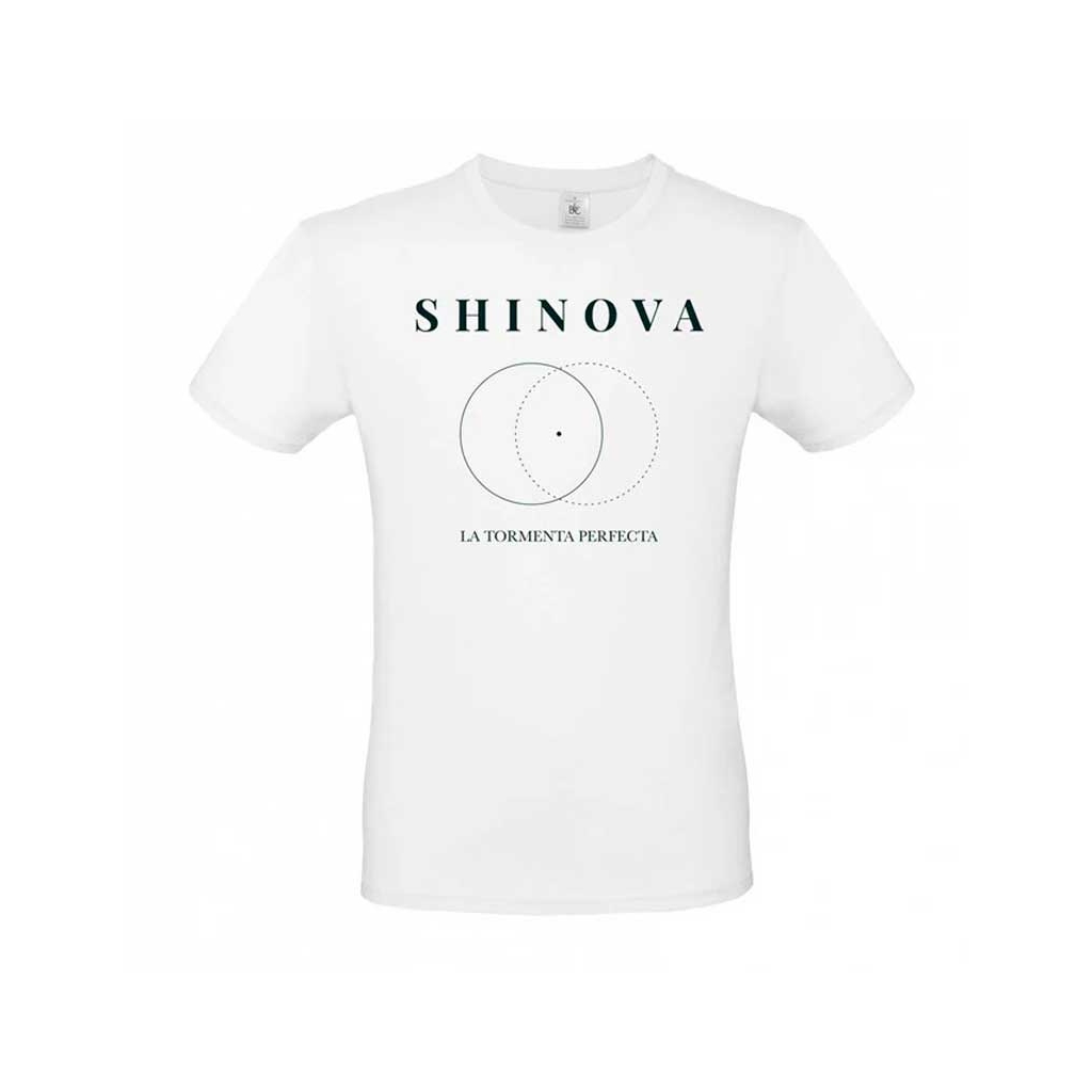 Camiseta blanca Shinova Tormenta perfecta