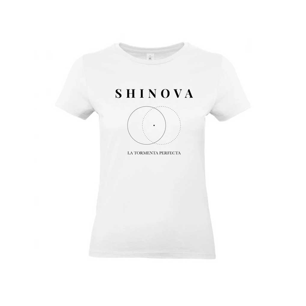 Camiseta mujer blanca Shinova Tormenta perfecta