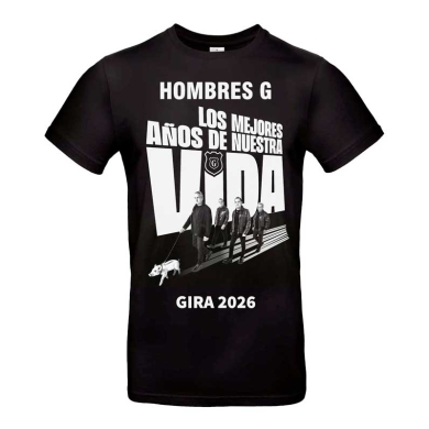 Camiseta Hombres G setlist