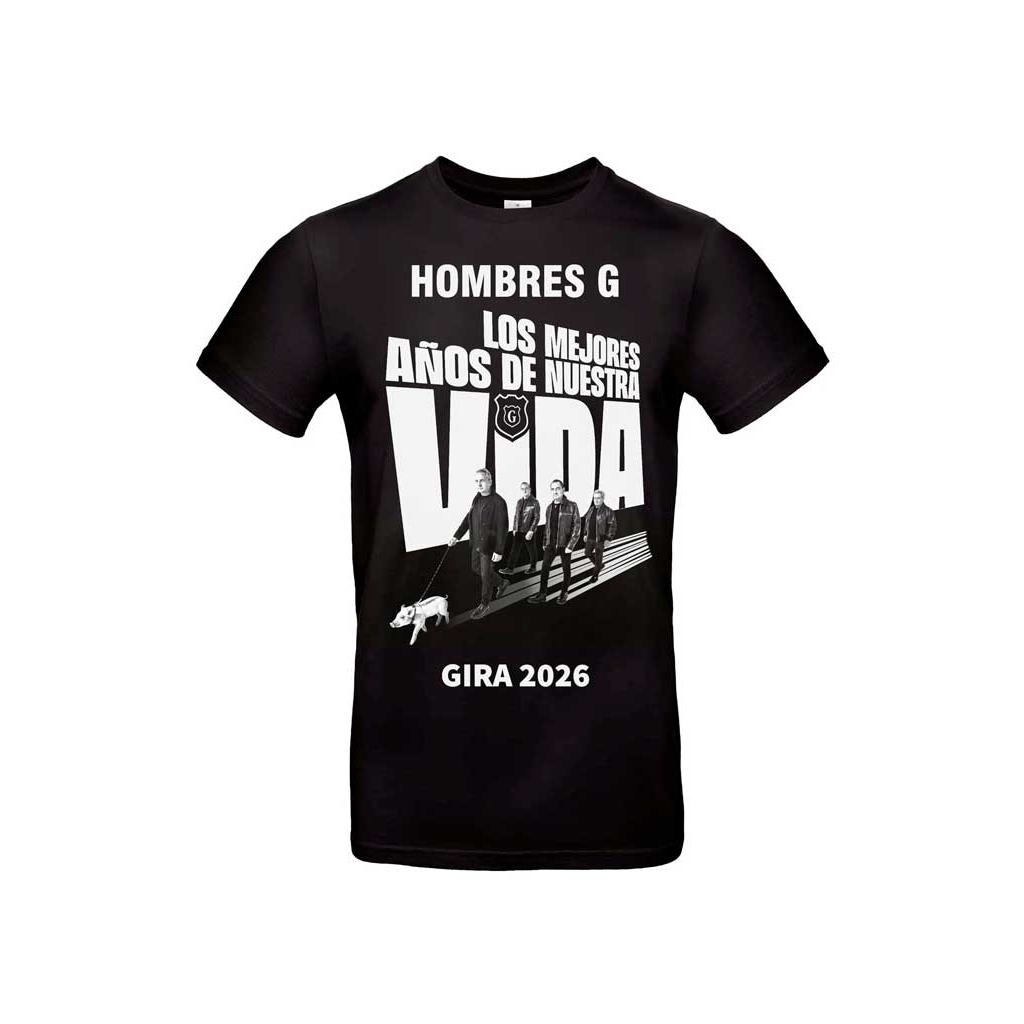 Camiseta Hombres G setlist