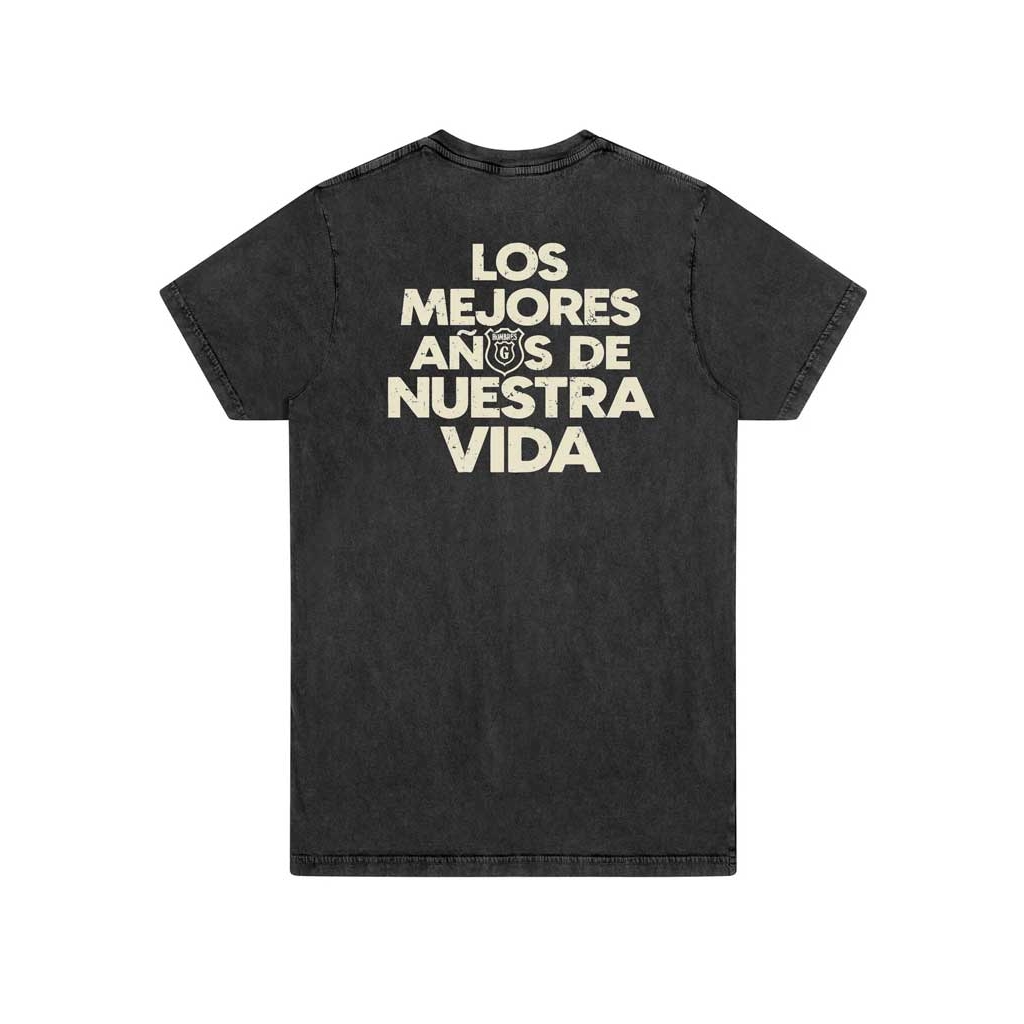 Camiseta envejecida Hombres G los mejores años cerdo