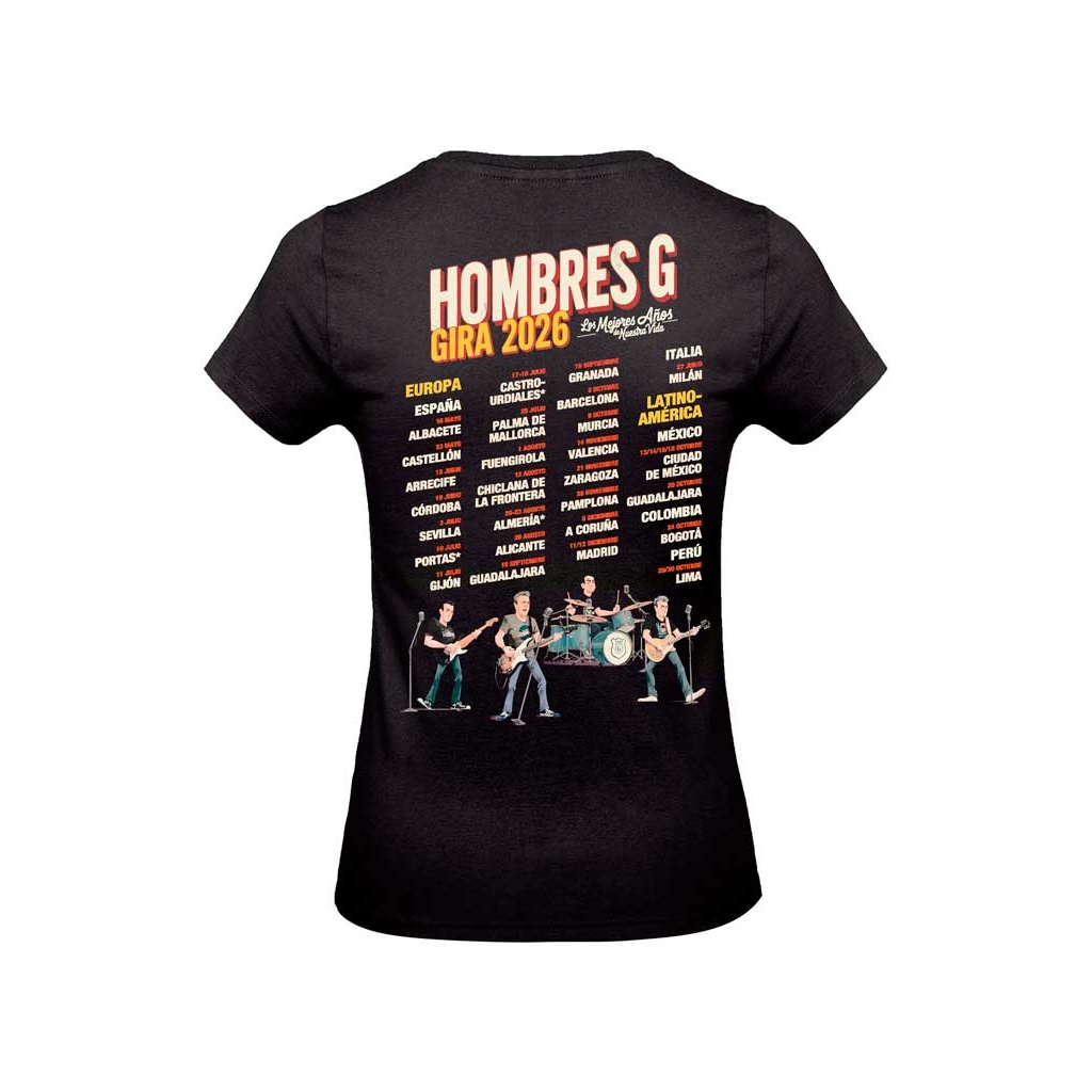 Camiseta mujer Hombres G gira 2026