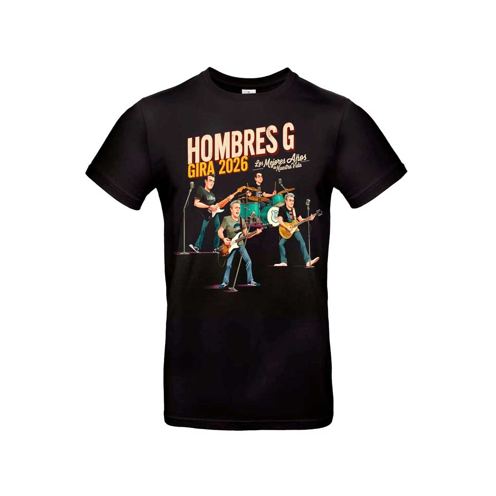 Camiseta Hombres G gira 2026