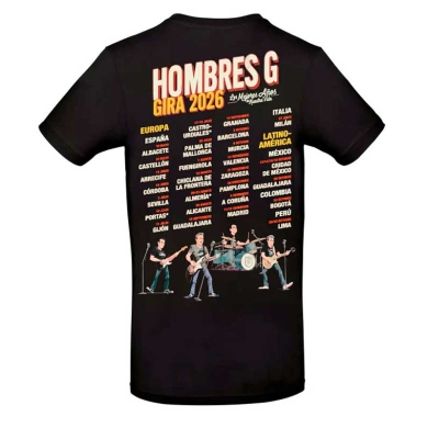 Camiseta Hombres G gira 2026