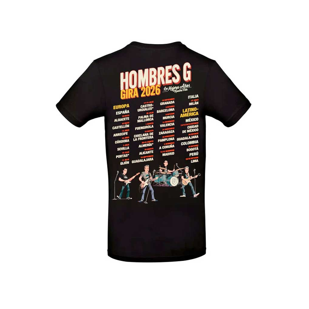 Camiseta Hombres G gira 2026