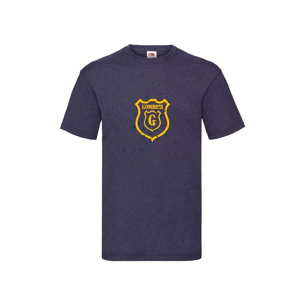 Camiseta Hombres G azulEscudo HG